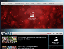 Tablet Screenshot of hsproductions.de